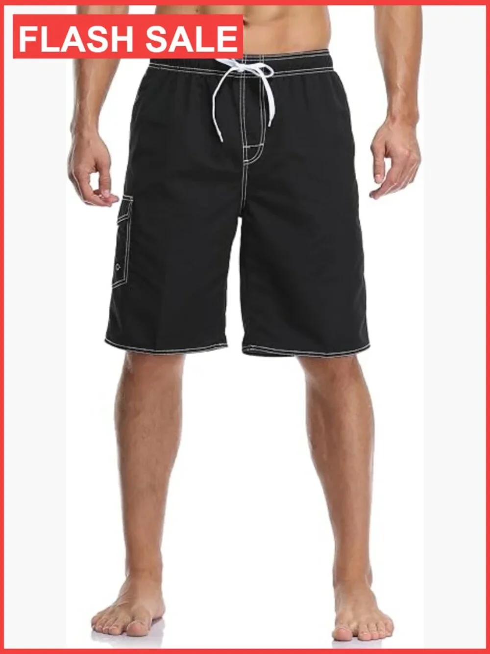 Men's Quick Dry Swim Trunks Board Shorts with Pockets